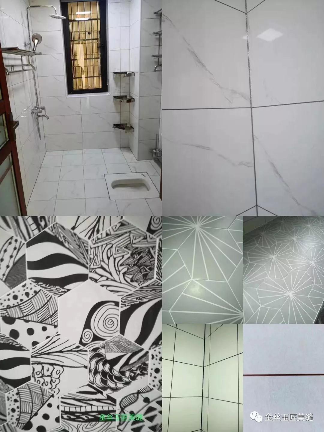 金絲玉匠教您如何根據(jù)瓷磚顏色來(lái)選美縫劑？(圖1)